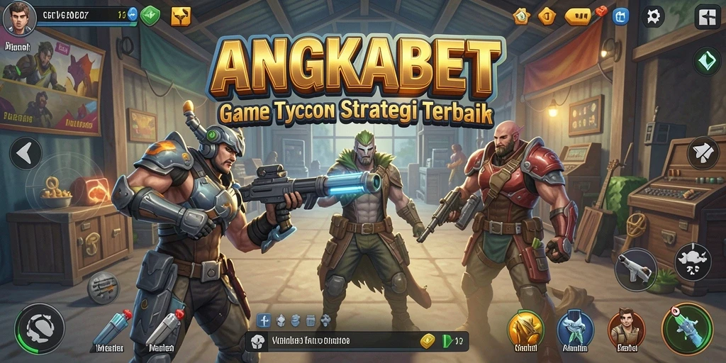 Gameplay menarik ANGKABET dengan banyak strategi bisnis.