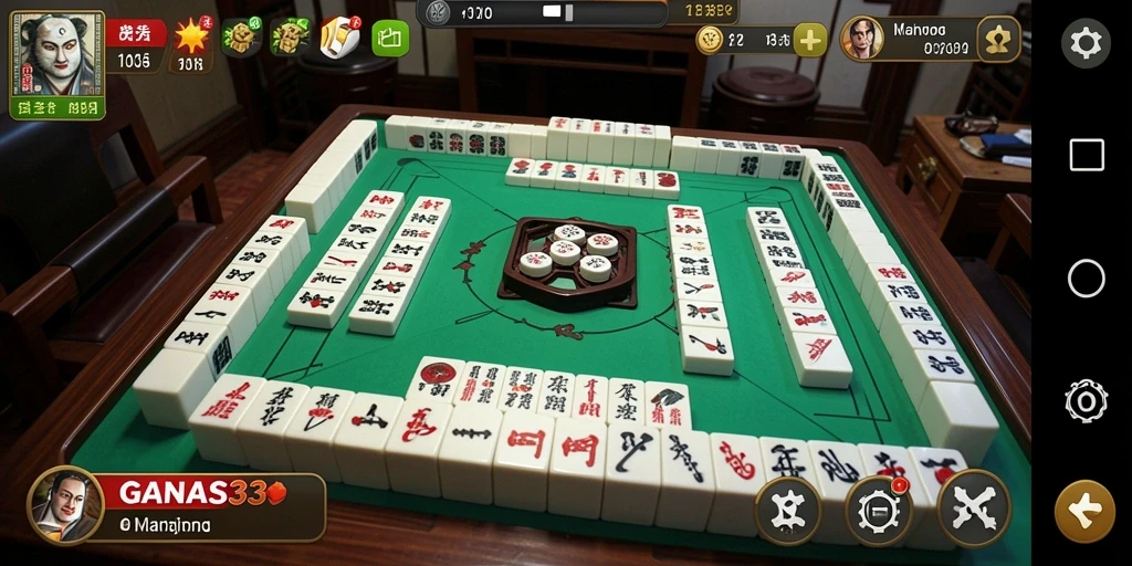 Tampilan gameplay seru dan menantang di GANAS33.