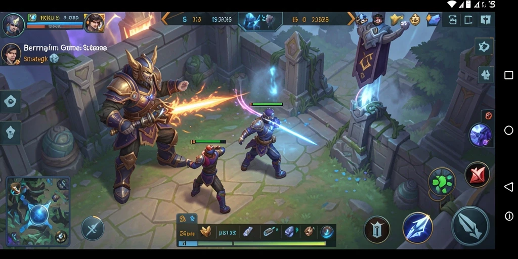 Tampilan menarik dari gameplay IDKLUB yang menunjukkan pertempuran strategi.