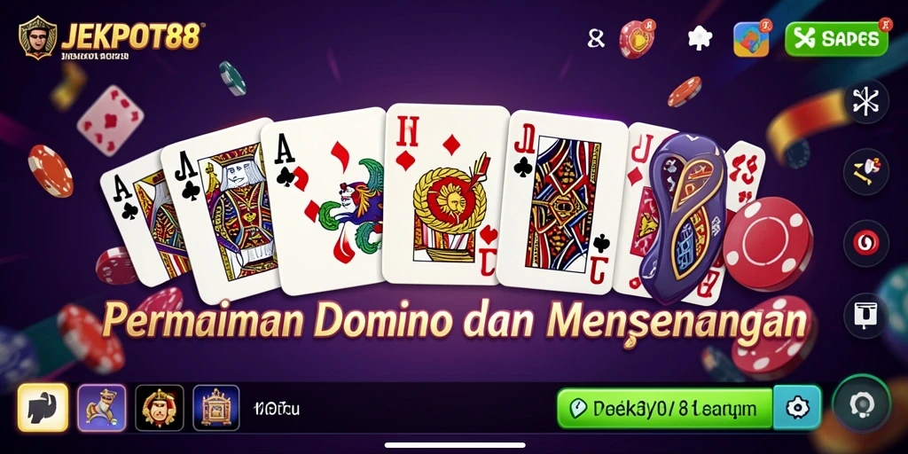 Tampilan gameplay JEKPOT88 yang menarik dan seru.