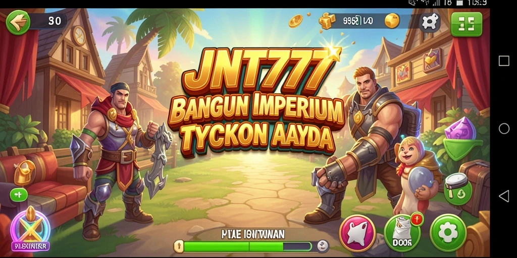 Gameplay JNT777 yang menarik dengan dinamika Tycoon.