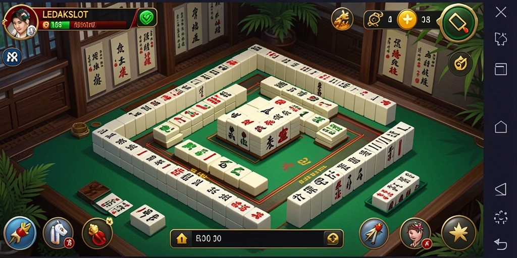 Tampilan menawan dari gameplay LEDAKSLOT yang seru.
