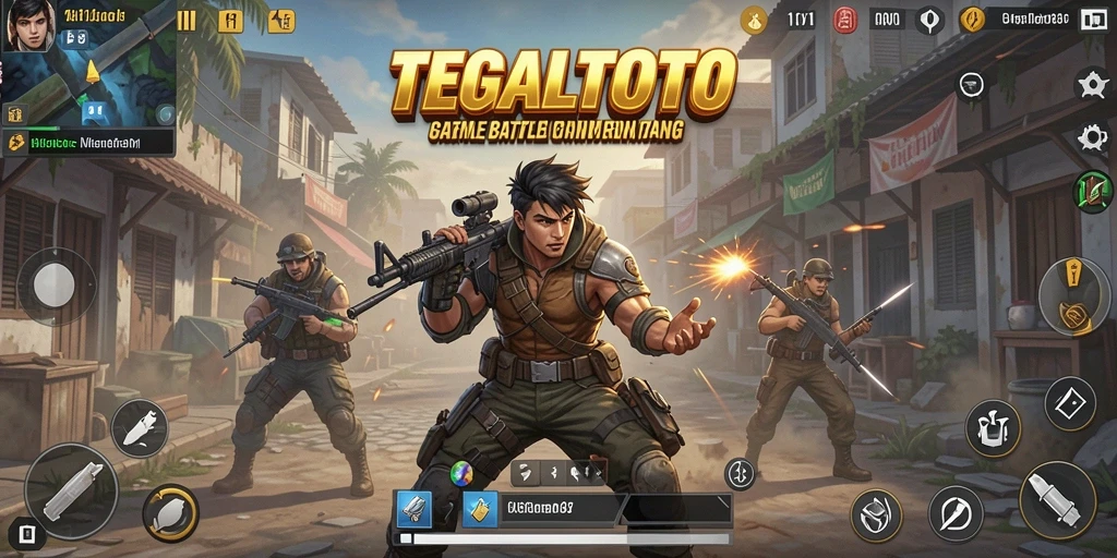 Gameplay Battle Royale yang menegangkan di TEGALTOTO.