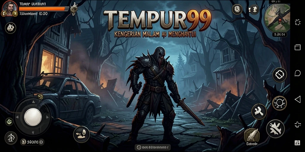 Screenshot menampilkan momen menegangkan dalam gameplay TEMPUR99.