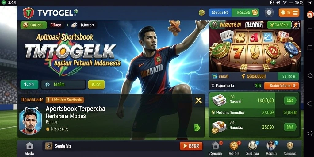 Tampilan antarmuka utama TVTOGEL yang menarik untuk taruhan.